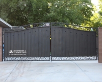forged steel scroll Gate