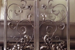 floral panel gate