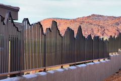 bronze mountain fence