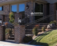 wrought iron rail